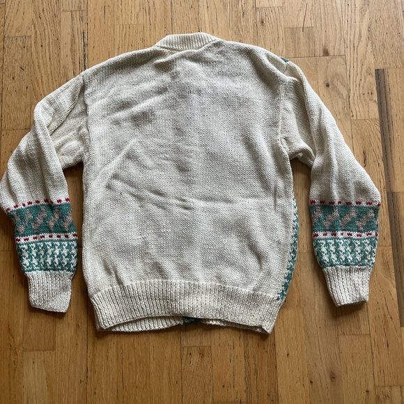 Vintage Orvis Knit Sweater with Dog pattern. Size M - Picture 4 of 4